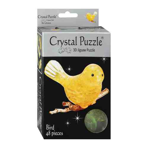 Головоломка Crystal Puzzle 3D Птичка арт. 3304777
