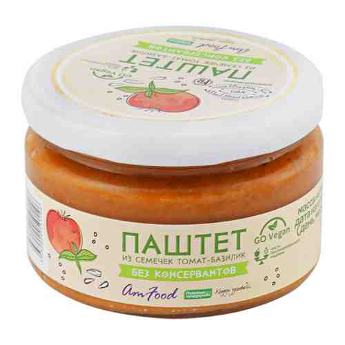 Паштет Полезные продукты из семечек томат-базилик 200 г арт. 3398277