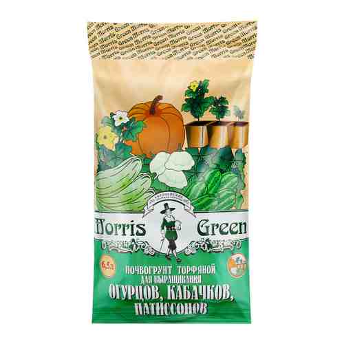 Грунт Morris Green для выращивания огурцов 6.5 л арт. 3421694