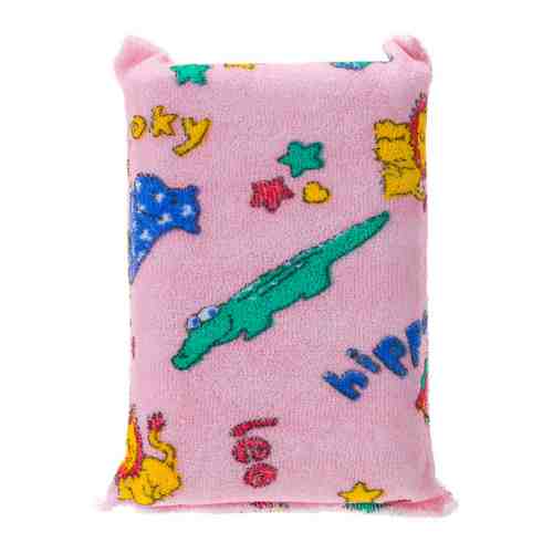 Губка для купания детская Canpol babies махровая розовая арт. 3425729