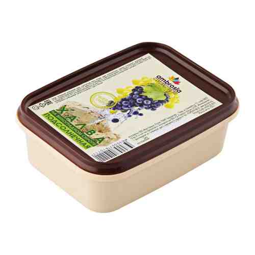 Халва Ambrosia на виноградном сиропе 250 г арт. 3455447