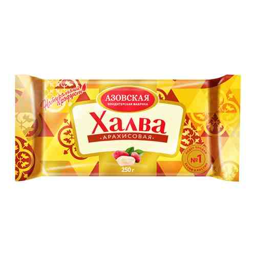 Халва Азовская кондитерская фабрика арахисовая 250 г арт. 3468867