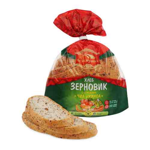 Хлеб Черемушки Зерновик с семенами Чиа и Киноа 370 г в нарезке арт. 3401524