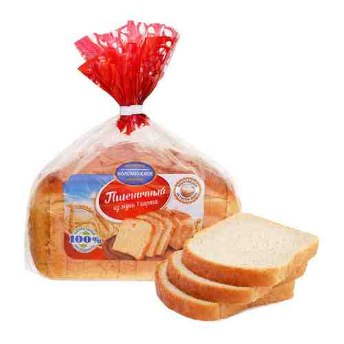 Хлеб Коломенское пшеничный формовой нарезанный 380 г арт. 3388829