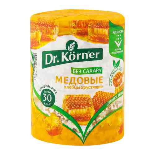 Хлебцы Dr.Korner хрустящие Злаковый коктейль медовый 100 г арт. 3271660