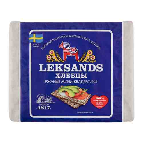 Хлебцы Leksands ржаные Мини-квадратики 200 г арт. 3410075