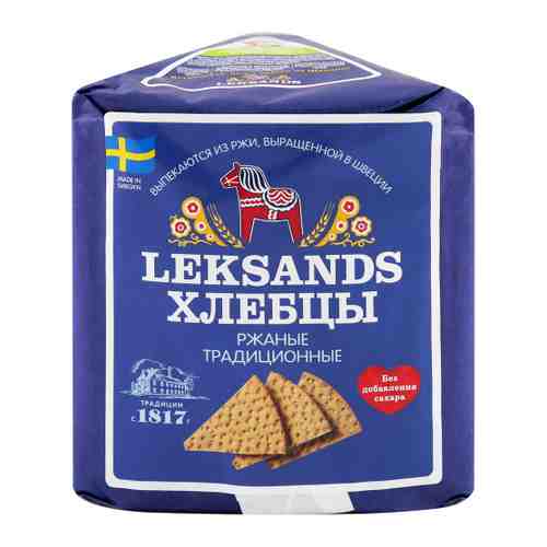 Хлебцы Leksands ржаные Традиционные 200 г арт. 3410076