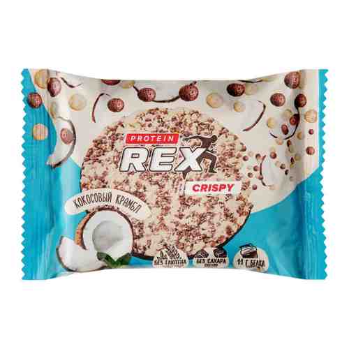 Хлебцы ProteinRex протеино-злаковые Кокосовый крамбл 55 г арт. 3431870