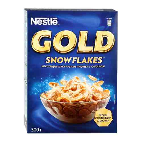 Хлопья Nestle кукурузные Gold Snow Flakes с сахаром 300 г арт. 3059080