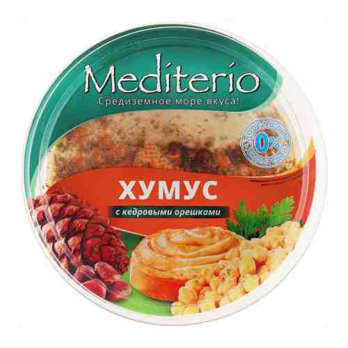Хумус Mediterio с кедровыми орешками 180 г арт. 3461605