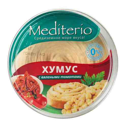 Хумус Mediterio с вялеными томатами 180 г арт. 3461601
