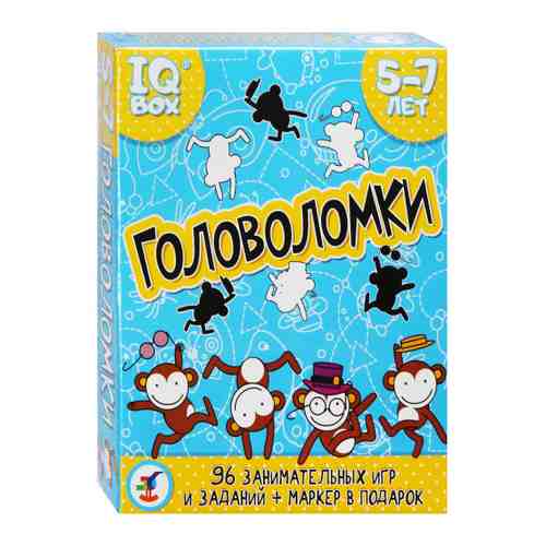 Игра карточная IQ Box Головоломки 5-7 лет Изд. Дрофа арт. 3468683
