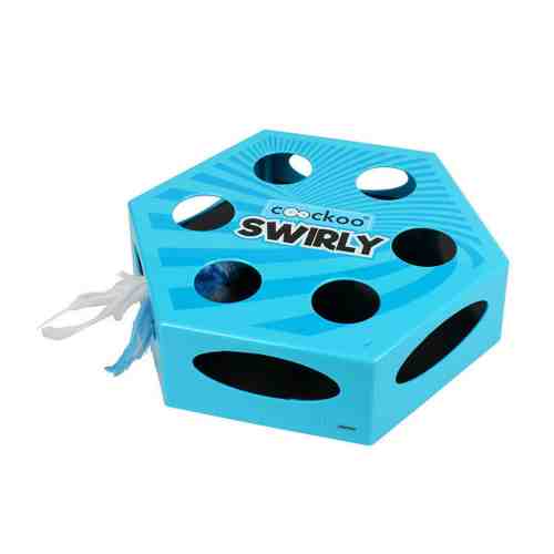 Игрушка Ebi интерактивная Coockoo Swirly голубая для кошек 20.4x6.8x23 см арт. 3460373