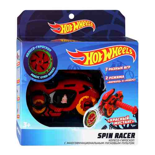 Игрушка Hot Wheels Spin Racer Красный Мустанг арт. 3418130