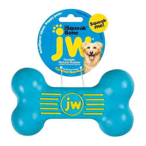 Игрушка JW Косточка с пищалкой средняя для собак арт. 3477072