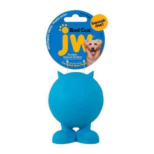 Игрушка JW Мяч на ножках с рожками средняя для собак арт. 3477095
