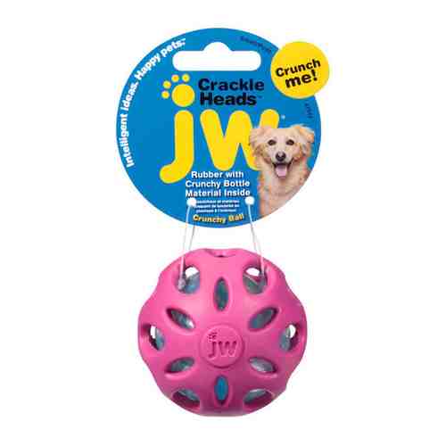 Игрушка JW Мяч сетчатый хрустящая маленькая для собак арт. 3477081