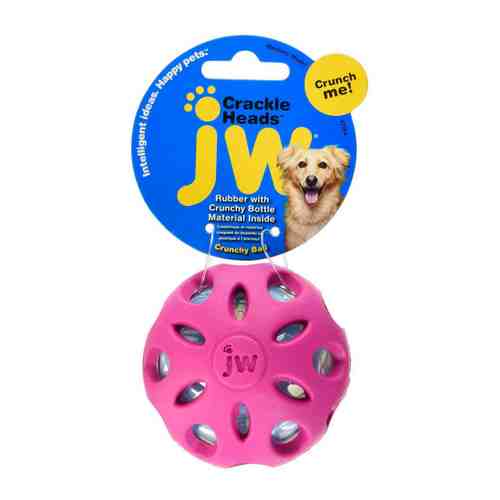 Игрушка JW Мяч сетчатый хрустящая средняя для собак арт. 3477068