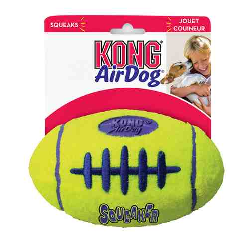 Игрушка KONG Air Регби большая для собак 19 см арт. 3420566