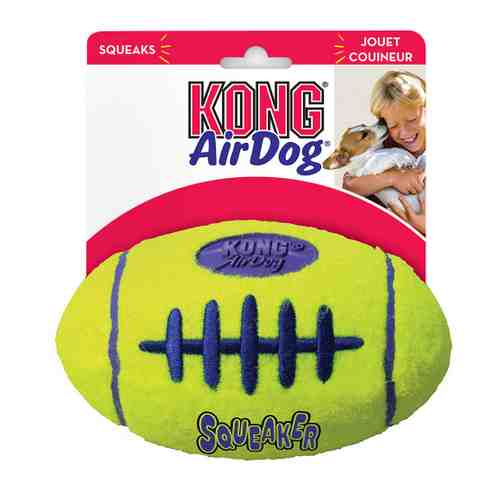 Игрушка KONG Air Регби малая для собак 9 см арт. 3420567