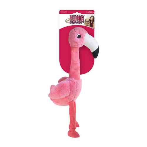 Игрушка KONG Shakers Фламинго S с пищалкой для собак 8.3 см арт. 3483773