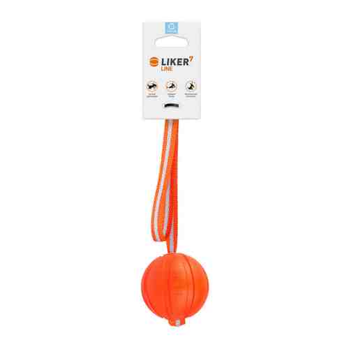Игрушка Liker Лайн мячик для собак диаметр 7 см арт. 3442502