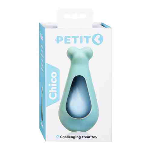 Игрушка Petit развивающая Chico голубая для щенков 12x6x6 cм арт. 3458857