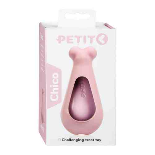 Игрушка Petit развивающая Chico розовая для щенков 12x6x6 cм арт. 3458859