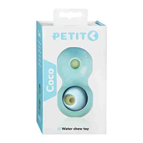 Игрушка Petit развивающая Coco голубая для щенков 12x6x6 см арт. 3458860