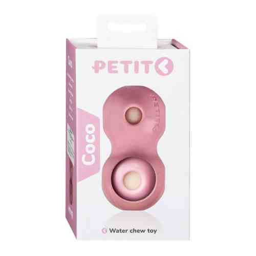 Игрушка Petit развивающая Coco розовая для щенков 12x6x6 см арт. 3458932