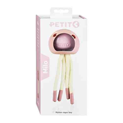 Игрушка Petit развивающая Milo розовая для щенков 18x7x7 см арт. 3458938