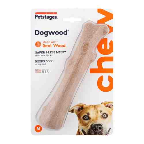 Игрушка Petstages Dogwood палочка деревянная средняя для собак арт. 3283435
