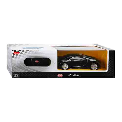 Игрушка Rastar Машина 1:24 Bugatti Chiron черный арт. 3484940