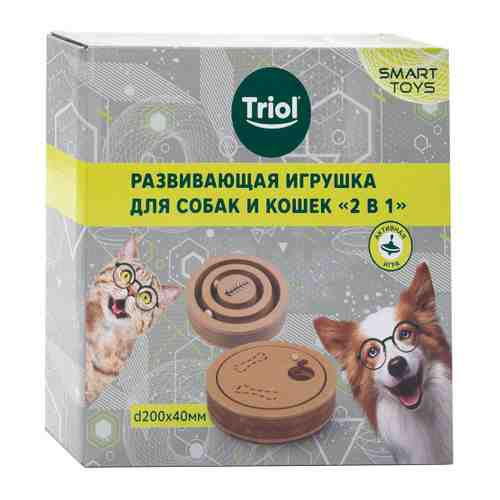 Игрушка Triol Smart Toys развивающая 2 в 1 для собак и кошек 20х4 см арт. 3483821