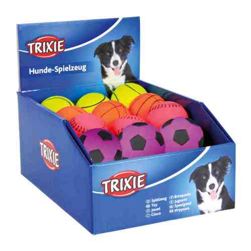 Игрушка Trixie Набор мячей неоновых для собак 24 штуки 6 см арт. 3473033