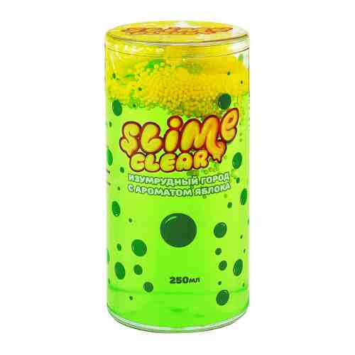 Игрушка Волшебный мир Slime Clear-Slime Изумрудный город с ароматом яблока арт. 3479903