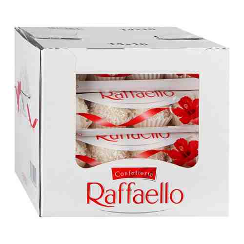 Конфеты Raffaello с цельным миндальным орехом в кокосовой обсыпке 16 штук по 40 г арт. 3415978