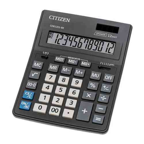 Калькулятор настольный Citizen Business Line CDB 12-разрядный черный арт. 3399622