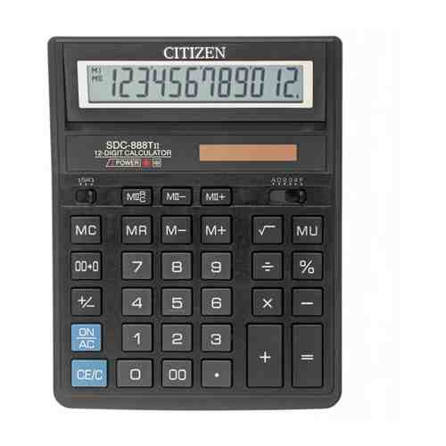 Калькулятор настольный Citizen SDC-888TII 12 разрядов черный арт. 3424680