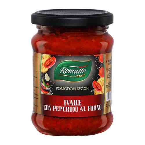 Айвар Romatto из запеченного сладкого перца с вялеными томатами 250 г арт. 3500725