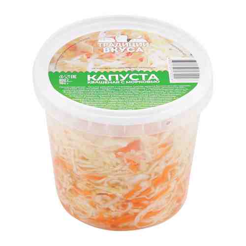 Капуста Традиции вкуса квашеная с морковью 800 г арт. 3515506