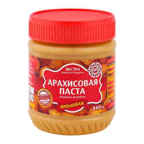 Паста Азбука Продуктов арахисовая кремовая 340 г арт. 3403730