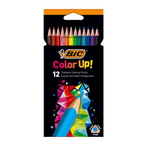 Карандаши цветные Bic Color UP 12 цветов арт. 3427666