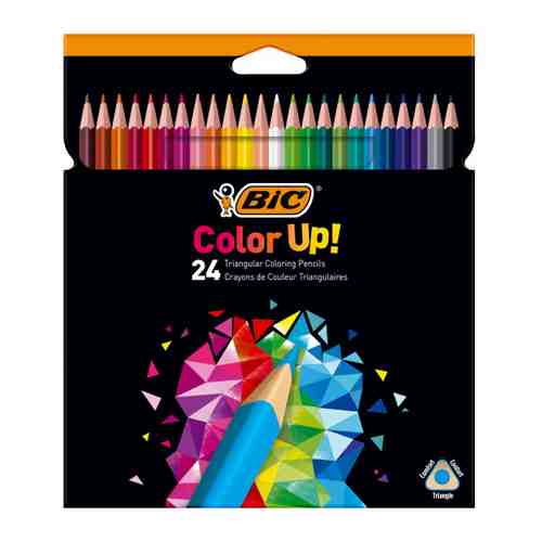 Карандаши цветные Bic Color UP 24 цвета арт. 3427667