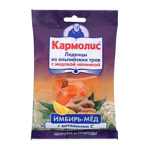 Кармолис Леденцы Имбирь-Мед с витамином С 75 г арт. 3388199
