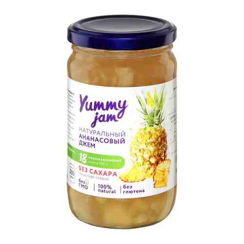 Джем Yummy jam ананасовый без сахара 350 г арт. 3408723