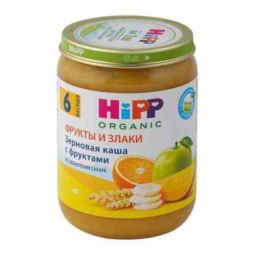 Каша HiPP Зерновая фрукты злаки 190 г арт. 3347938