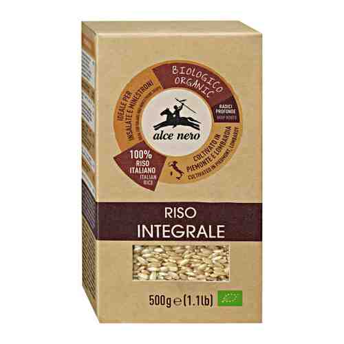 Крупа рис Alce Nero Baldo Integrale коричневый нешлифованный 500 г арт. 3334658