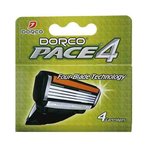 Кассеты сменные для бритья Dorco Pace 4 4 штуки арт. 3498076