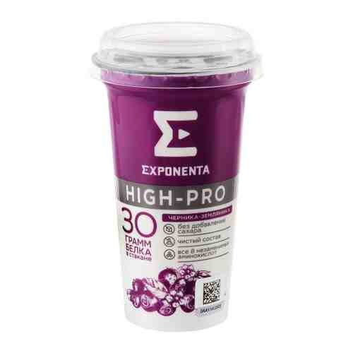 Напиток Exponenta High-pro кисломолочный черника земляника 250 г арт. 3505261